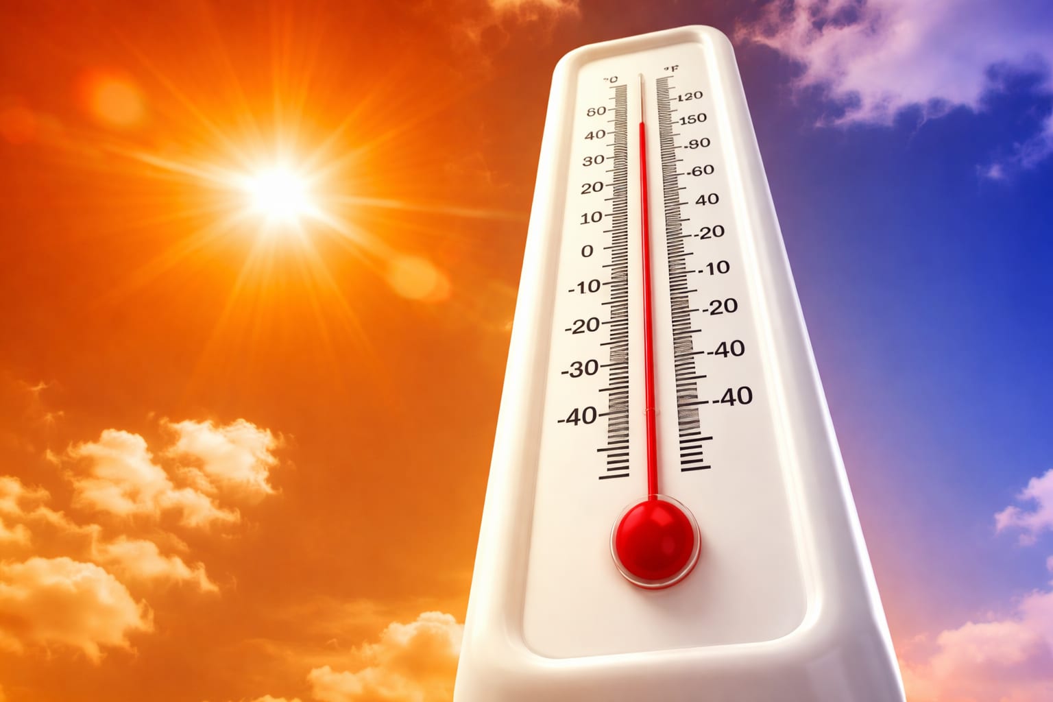 Marți temperaturile urcă la 41 de grade în România iar seara aduce furtuni și grindină