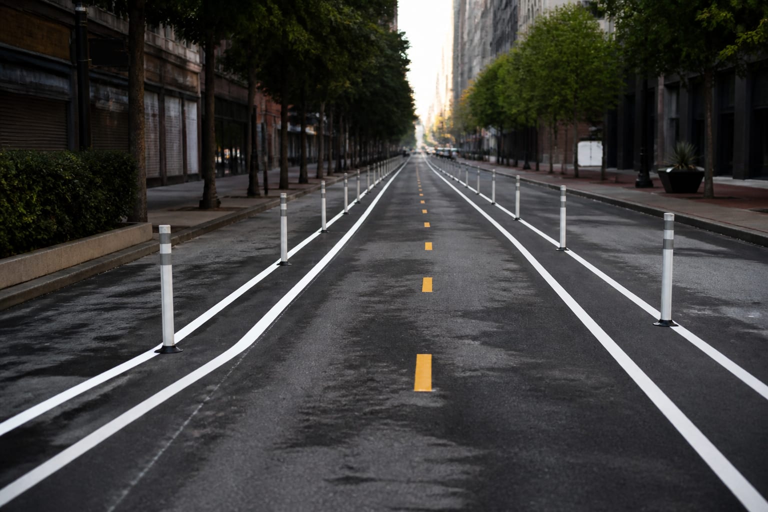 Benzile de circulație din orașe devin oficial mai înguste în noile proiecte de infrastructură
