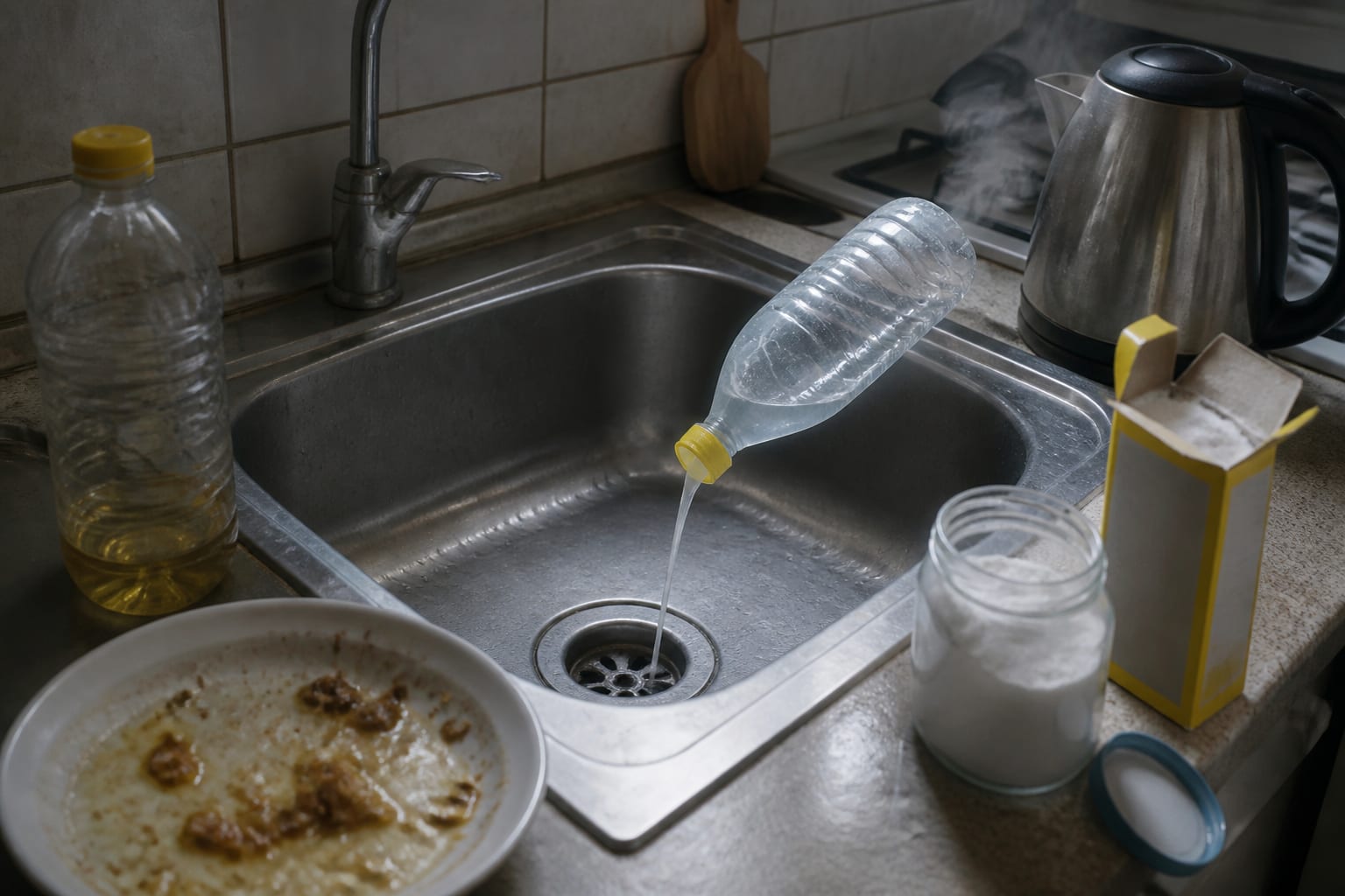 De ce apare mirosul neplăcut în chiuvetă și cum îl poți elimina cu ingrediente simple