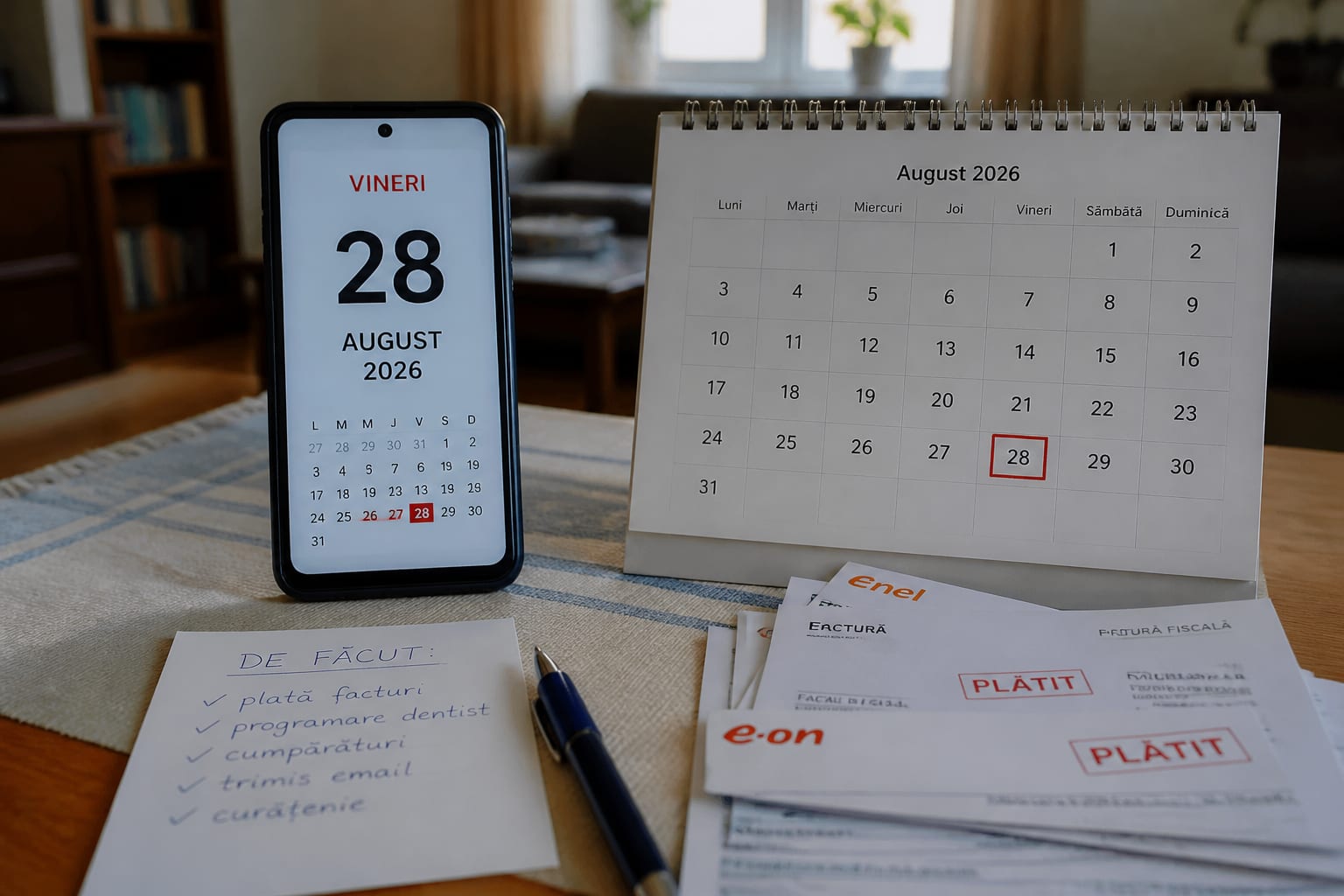 Horoscop 28 august 2026 cu accent pe ordine, plăți la timp și pași siguri pentru Fecioară și Taur