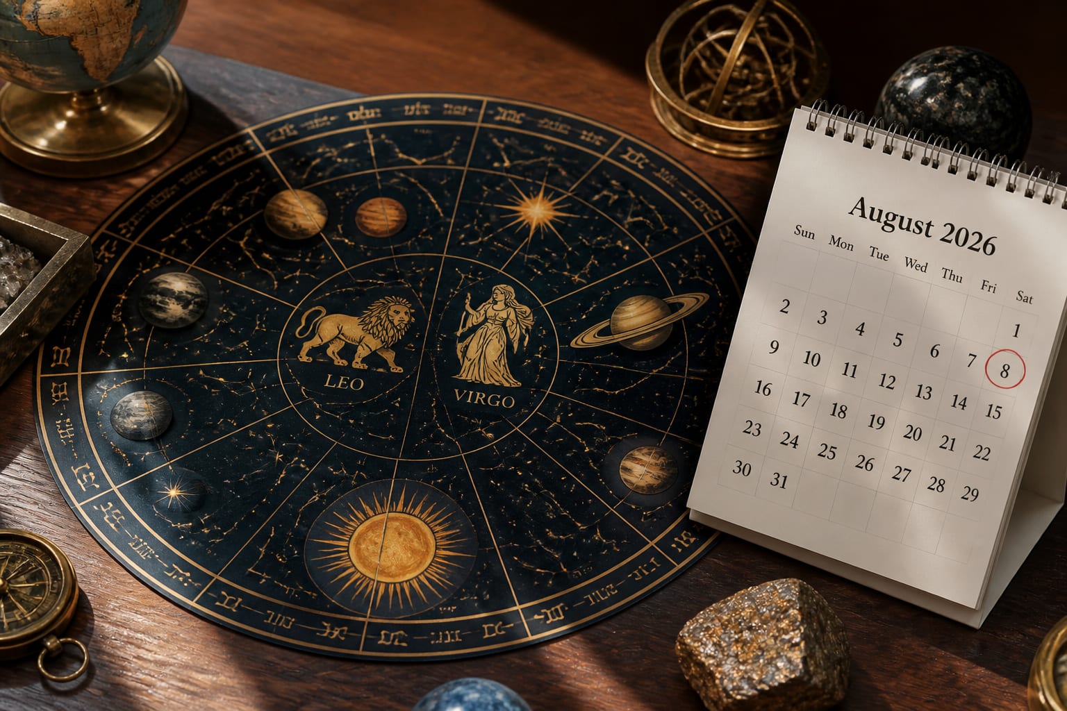 Horoscop 8 august 2026 o zi pentru organizare și comunicare clară