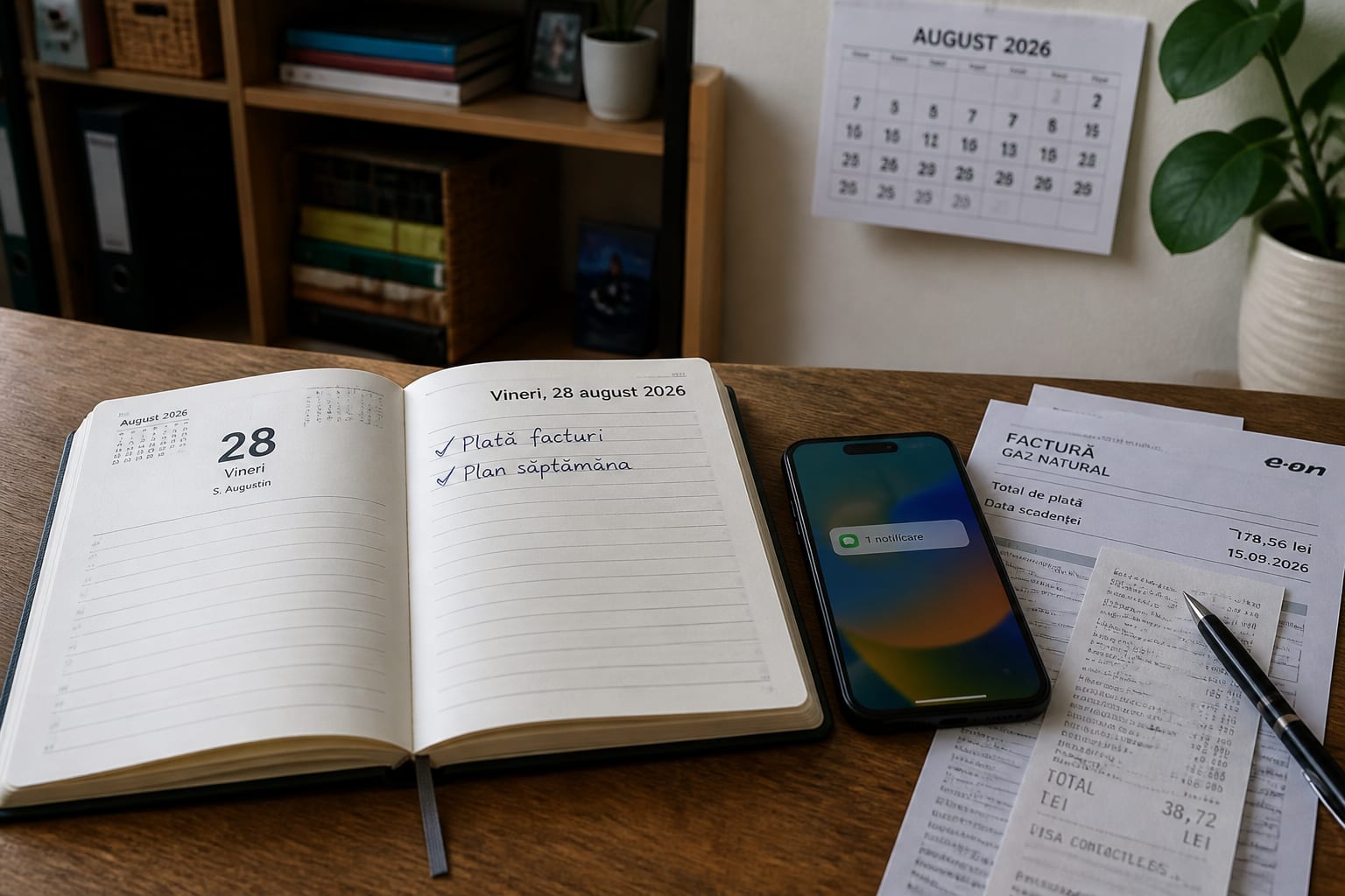 Horoscop pentru vineri, 28 august 2026: O zi pentru claritate și planuri simple