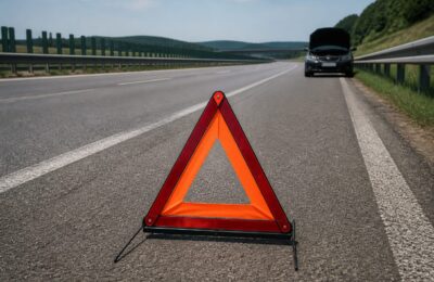 Mașină defectă pe autostradă: pașii de urmat și costurile tractării