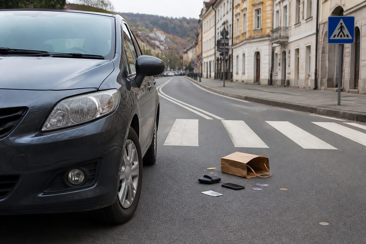Reflexul periculos la volan: De ce frânarea este o opțiune mai sigură decât evitarea unui obstacol