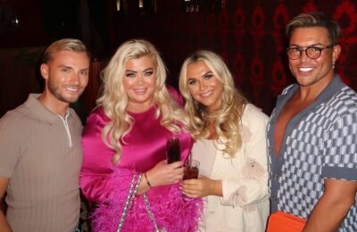 Gemma Collins și Bobby Norris s-au reunit după șapte ani la premiera noii ei emisiuni Sky