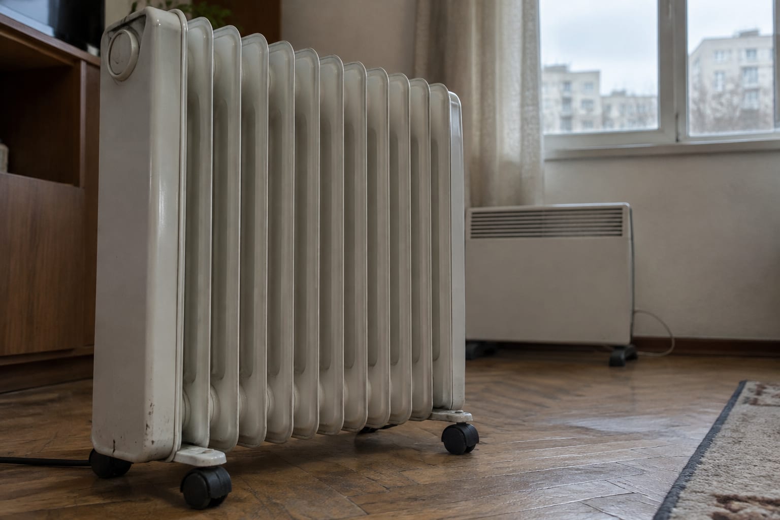 Calorifer cu ulei și convector electric