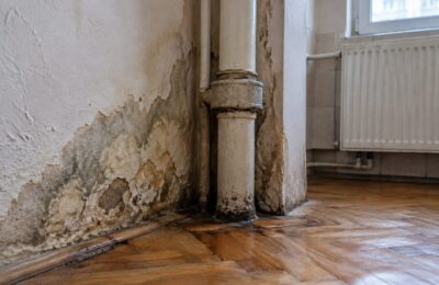 Apartamentul inundat de o țeavă spartă. Când revine plata asociației și cum se cer despăgubiri pentru pagube